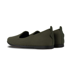 Women's Market Flat - Dark Olive/Black