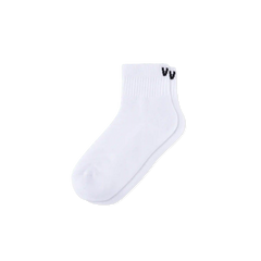 Mid Crew Socks - White