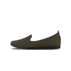 Women's Market Flat - Dark Olive/Black